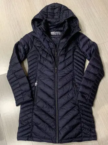 컨디션 최상 마이클 코어스 롱 다운 자켓