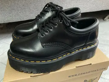 닥터마틴 블랙 통굽 로퍼 8053 QUAD 24cm