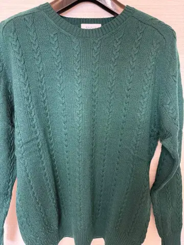 에디피스 니트 스웨터 46 그린