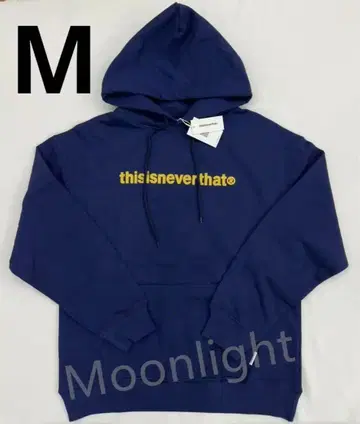 thisisneverthat 네이비 후드 부착 후드티