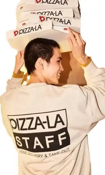 [ 레어 ] [ PIZZA-LA x RAGEBLUE ] 후드티