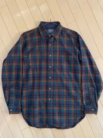 pendleton 울 체크 셔츠