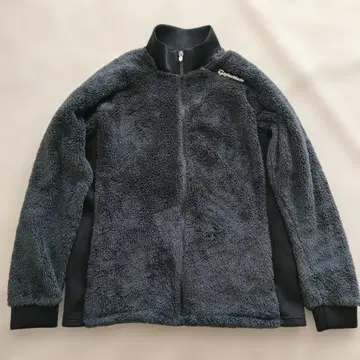 테일러메이드 플리스 지퍼 보아 블루종 다크 그레이 L