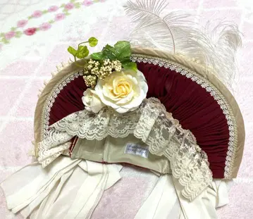 triple fortune 보닛 (보르도 x 아이보리)