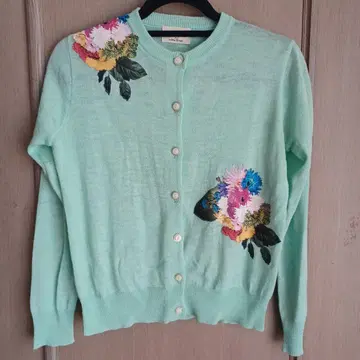 MATRIOCHKA 레 브리카 블랙 패치워크 가디건