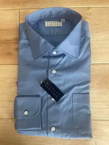 바니스 뉴욕 블루 드레스 셔츠 40