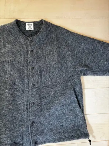 Jackman 울 워치 셔츠 M 그레이