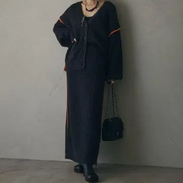 ANDREA & Co. 세트 니트 가디건