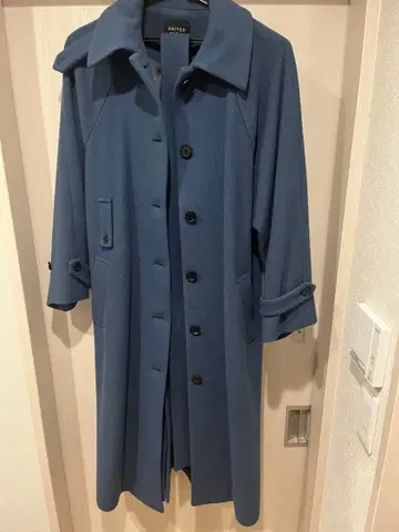 UNITED TOKYO 블루 롱 코트 사이즈 1