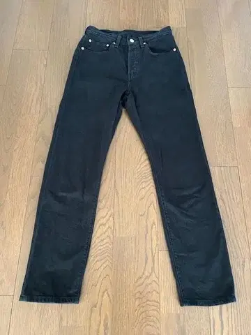 리바이스 501 스트레이트 데님 W27 L31 블랙