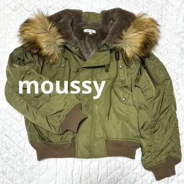 moussy 아우터 모즈 코트 카키