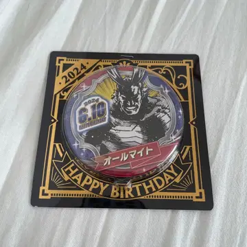 올마이트 2024 생일 캔뱃지 나의 히어로 아카데미아 히로아카