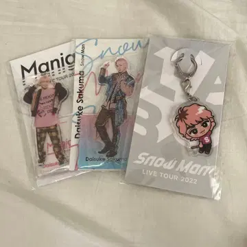 SnowMan 사쿠마 다이스케 아크릴 스탠드 3종