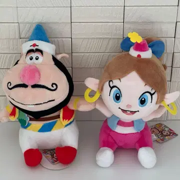 하쿠숀 마왕/아쿠비짱 봉제 인형 2종 세트 [ 미사용 새상품 ]
