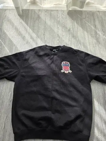 XLARGE x AVIREX 콜라보 XL 트레이닝복 블랙 자수