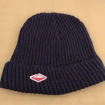 BATTEN WEAR 니트 모자 울 100% 네이비