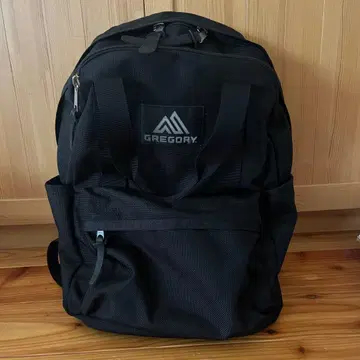 GREGORY 블랙 백팩