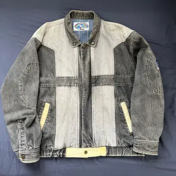 검검 레어 데님 자켓 구제 의류 빈티지 한국 아메카지 아우터