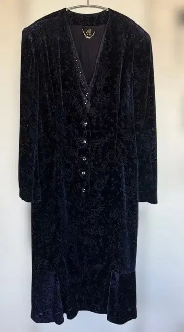 이타리야 벨벳 원피스