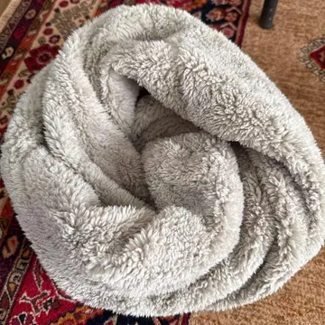 무인양품 넥워머 그레이 330474-408