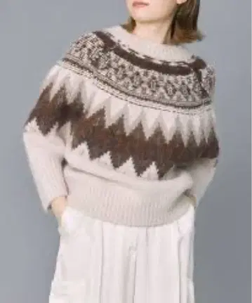 큐신 니트 풀오버