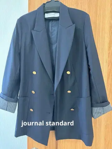 저널 스탠다드 골드 버튼 자켓