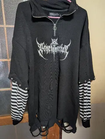 PSYCHO NATION 서브컬쳐 긴팔