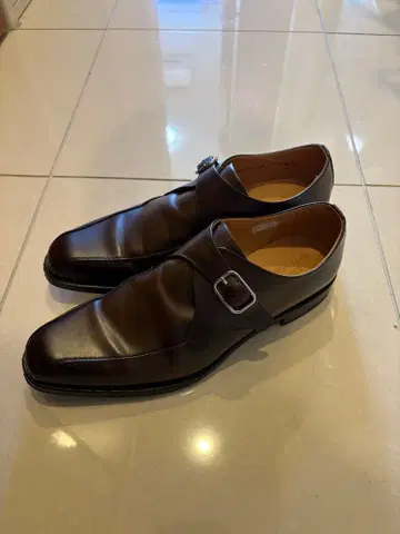 REGAL/가죽 신발/브라운