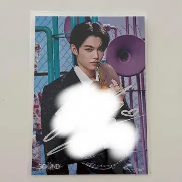 straykids 필릭스 Felix 친필 사인 THESOUND