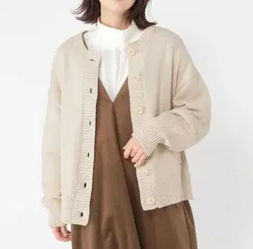 [ 3 시즌 시리즈 ] 3 게이지 코튼 벌키 가디건
