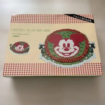 도쿄 디즈니 리조트 나노 블록 미키 플라워 베드