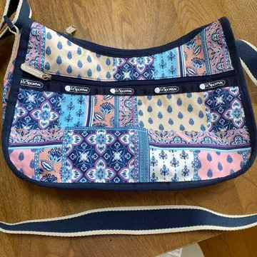 Ispore 패턴 프린트 숄더백