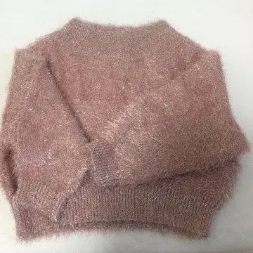 마이 스트라다 미사용 핑크 긴팔 니트 스웨터 팬시얀