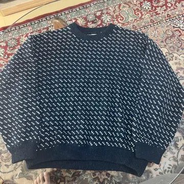 필기체 택 L.L.Bean 바즈 아이 니트