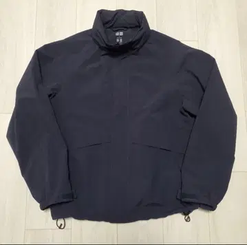 UNIQLO 윈드프루프 스탠드 블루종