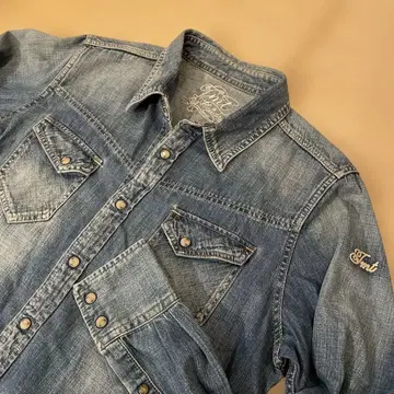 T.M.T. 데님 긴팔 셔츠 L 사이즈