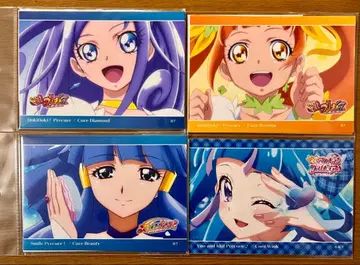 프리큐어 프리티 스토어 한정판 장면 사진 변신 브로마이드 세트