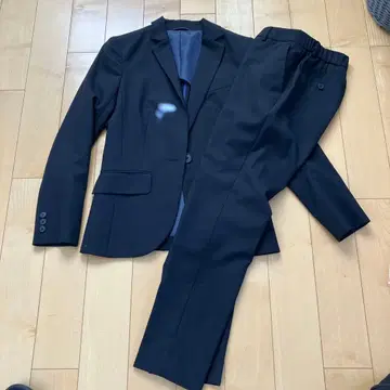 일반 비즈니스 정장 수트 셋업 네이비 36 사이즈