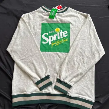 Sprite 맨투맨 M 사이즈 라이트 그레이