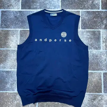 and per se 네이비 V넥 베스트