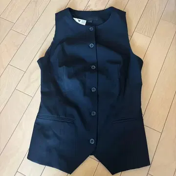 ZARA 블랙 베스트 사이즈:XS