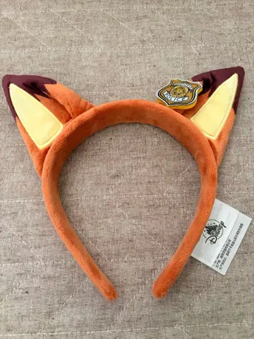 주토피아 여우 귀 머리띠