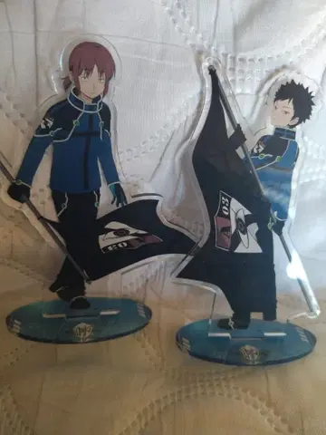 월드 트리거 아크릴 스탠드 카자마 소야 키쿠치하라 시로