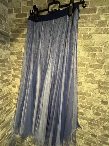 n'Or 네이비 플리츠 스커트