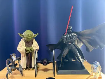 다스 베이더 요다 TIE 파이터 피규어 세트