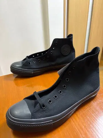 새상품 29cm 컨버스 캔버스 올스타 하이 블랙 모노크롬