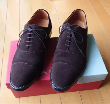 REGAL 다크 브라운 스웨이드 신발