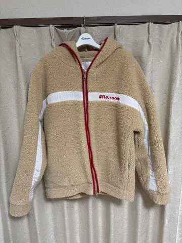 #Reroom 플리스 자켓 다운