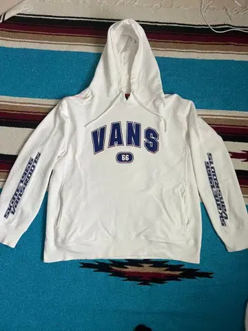 VANS 후드티 L 사이즈 화이트 90S