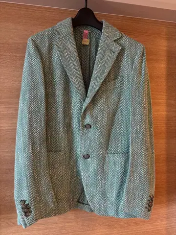 에트로 ETRO 실크 헤링본 자켓 사이즈 48